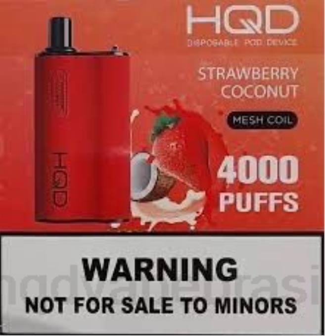 HQD BOX 4000 baforadas coco de morango DHNL112 | HQD VAPE PRICE