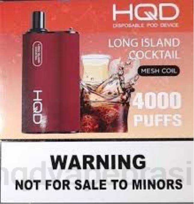 HQD BOX 4000 baforadas coquetel de ilha longa DHNL114 | HQD BRASIL