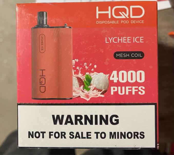 HQD BOX 4000 baforadas gelo de lichia DHNL110 | HQD VAPE SALE