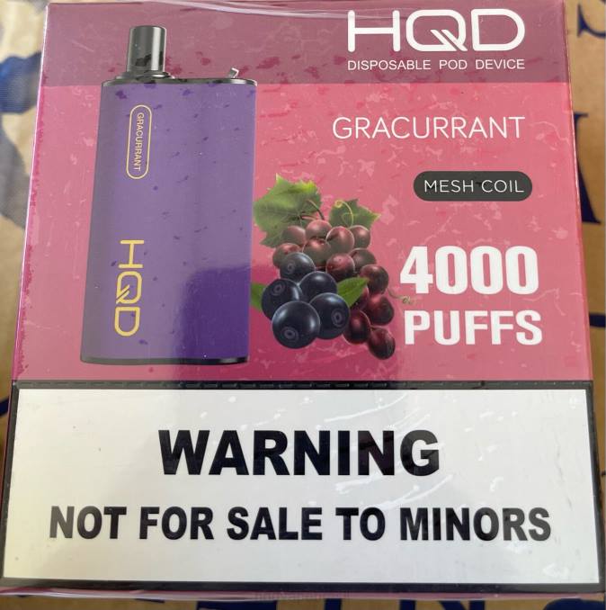 HQD BOX 4000 baforadas groselha DHNL98 | CIGARRO HQD