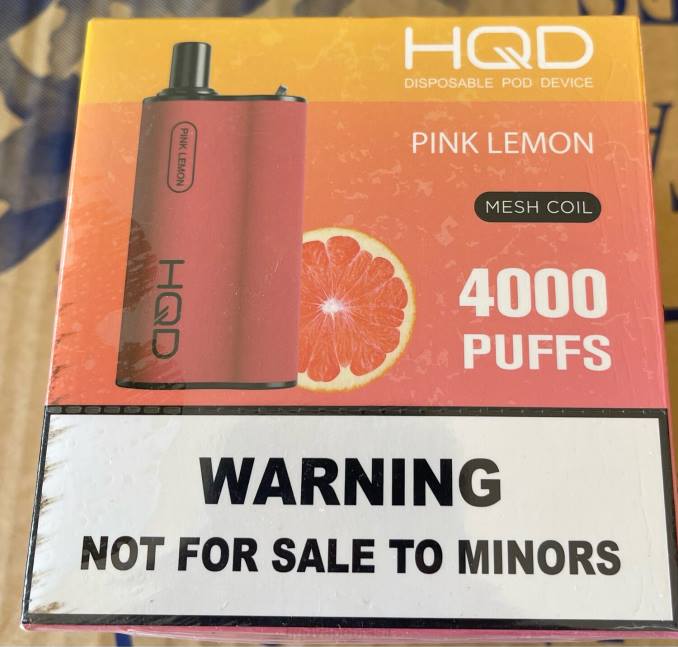HQD BOX 4000 baforadas limão rosa DHNL75 | HQD COMPRAR