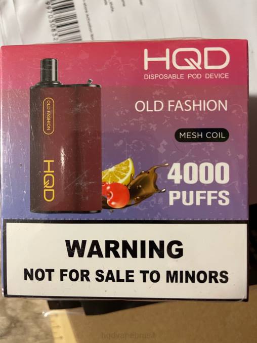 HQD BOX 4000 baforadas moda antiga DHNL104 | HQD BRASIL