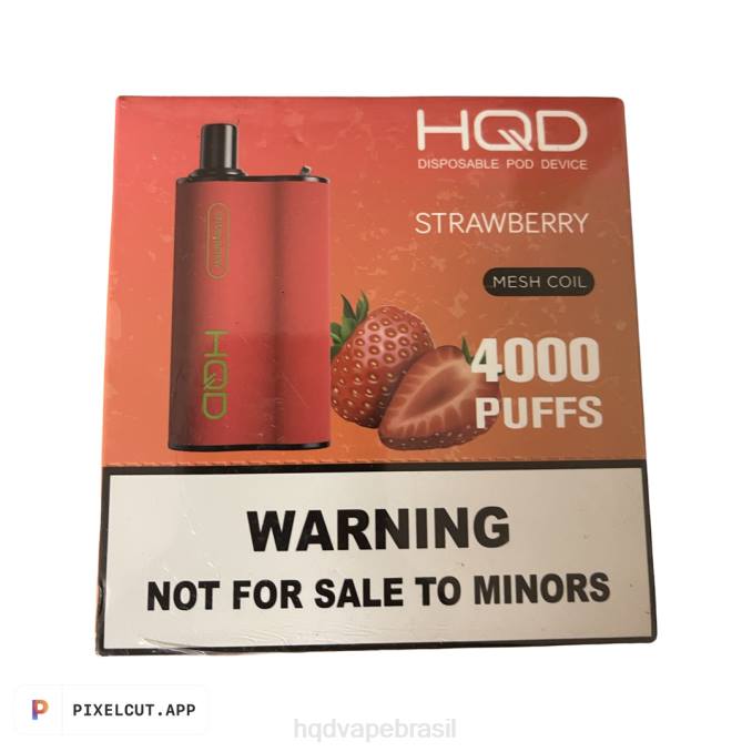 HQD BOX 4000 baforadas morango DHNL94 | HQD BRASIL