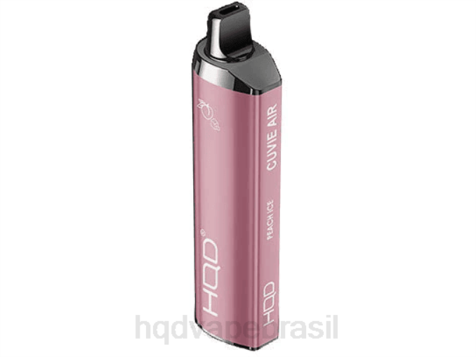 HQD CUVIE AIR descartável gelo de pêssego DHNL193 | HQD BRAZIL