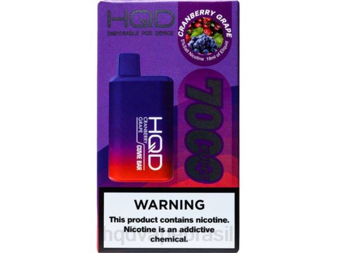 HQD CUVIE BAR descartável uva amora DHNL161 | HQD VAPE BRASIL