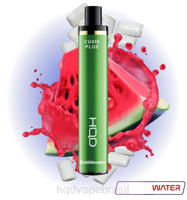 HQD CUVIE PLUS 1200 baforadas bolha de água DHNL119 | VAPORIZADOR HQD