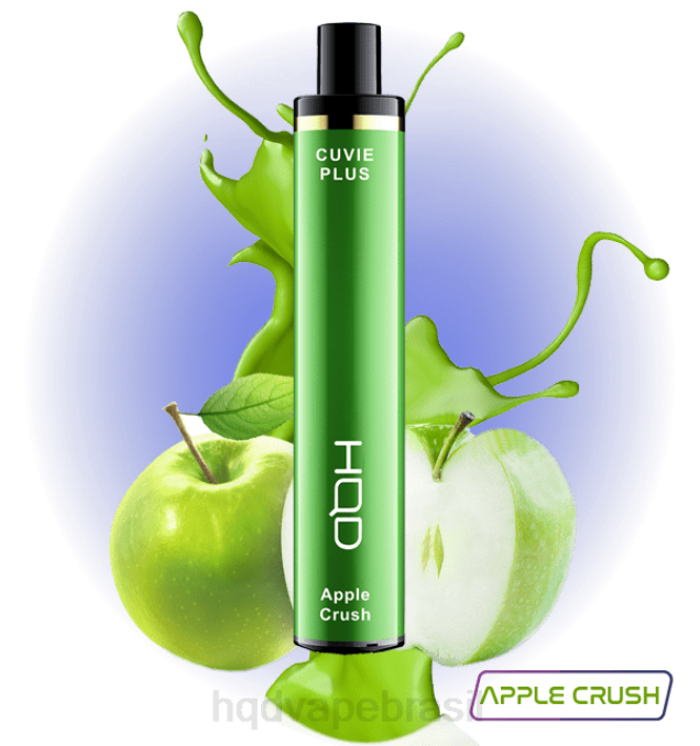 HQD CUVIE PLUS 1200 baforadas esmagamento de maçã DHNL125 | HQD COMPRAR