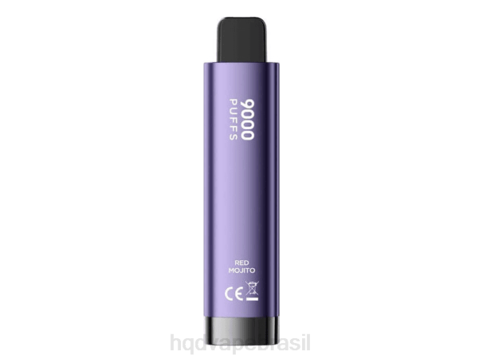 HQD CUVIE PLUS 2.0 descartável mojito vermelho DHNL247 | HQD CIGARRO ELETRÃ”NICO