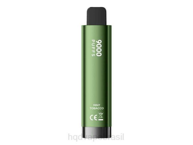 HQD CUVIE PLUS 2.0 descartável tabaco de menta DHNL221 | HQD VAPE BRASIL