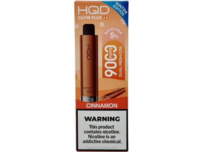 HQD CUVIE PLUS 2.0 (edição de inverno) canela DHNL273 | HQD BRAZIL