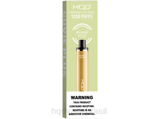 HQD CUVIE PLUS vaporizador descartável Miami Vice DHNL220 | HQD VAPE SALE