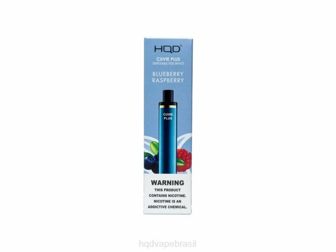 HQD CUVIE PLUS vaporizador descartável framboesa mirtilo DHNL147 | HQD CIGARRO ELETRÃ”NICO