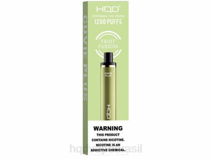 HQD CUVIE PLUS vaporizador descartável fusão de frutas DHNL166 | HQD VAPE SABORES