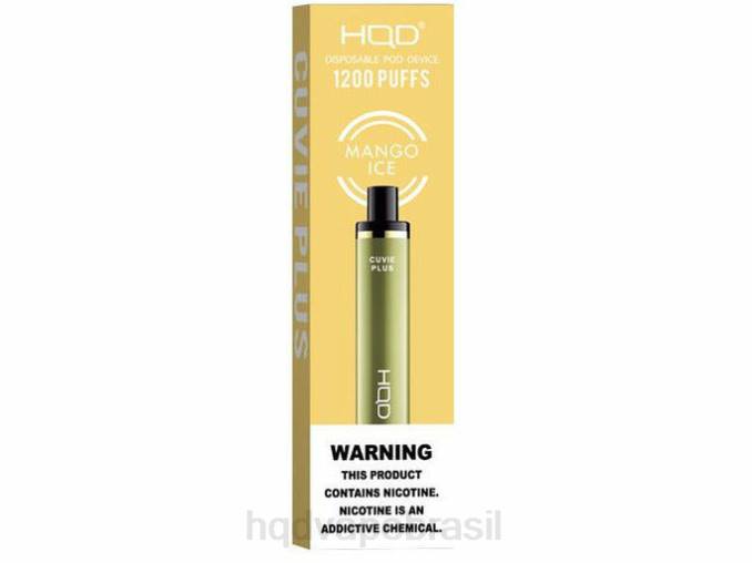 HQD CUVIE PLUS vaporizador descartável gelo de manga DHNL216 | HQD VAPE SABORES