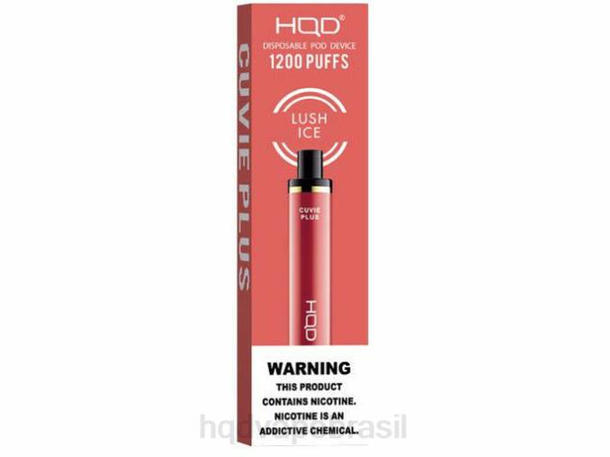 HQD CUVIE PLUS vaporizador descartável gelo exuberante DHNL212 | HQD VAPE PRICE