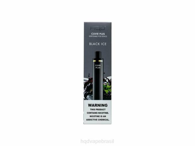 HQD CUVIE PLUS vaporizador descartável gelo preto DHNL136 | HQD VAPE SABORES