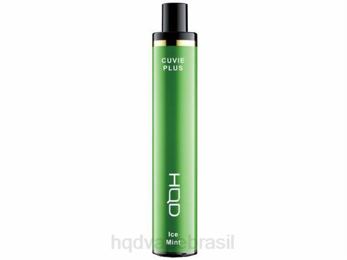 HQD CUVIE PLUS vaporizador descartável hortelã gelada DHNL202 | HQD VAPE PRICE