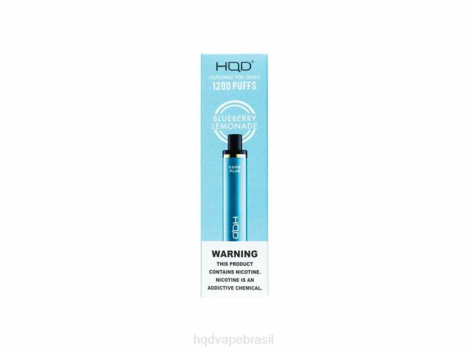 HQD CUVIE PLUS vaporizador descartável limonada de mirtilo DHNL144 | HQD BRASIL