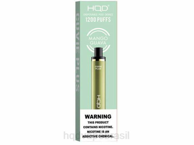 HQD CUVIE PLUS vaporizador descartável manga goiaba DHNL214 | HQD BRASIL
