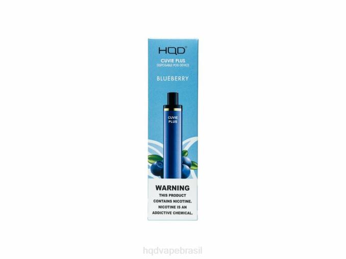 HQD CUVIE PLUS vaporizador descartável mirtilo DHNL139 | VAPORIZADOR HQD
