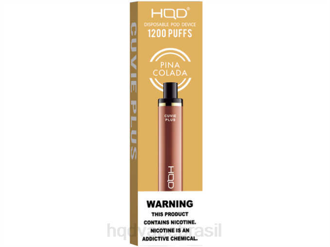 HQD CUVIE PLUS vaporizador descartável piña colada DHNL232 | HQD VAPE PRICE