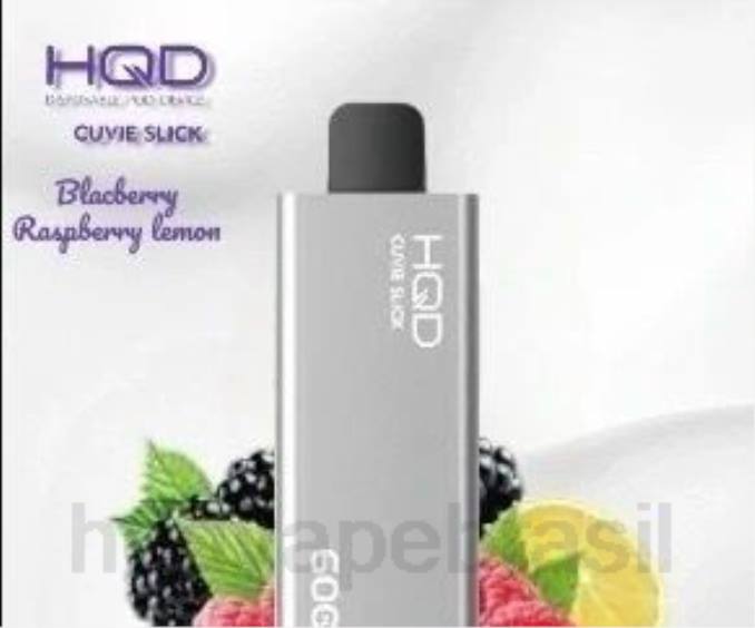 HQD CUVIE SLICK 6.000 baforadas amora framboesa limão DHNL41 | HQD VAPE BRASIL