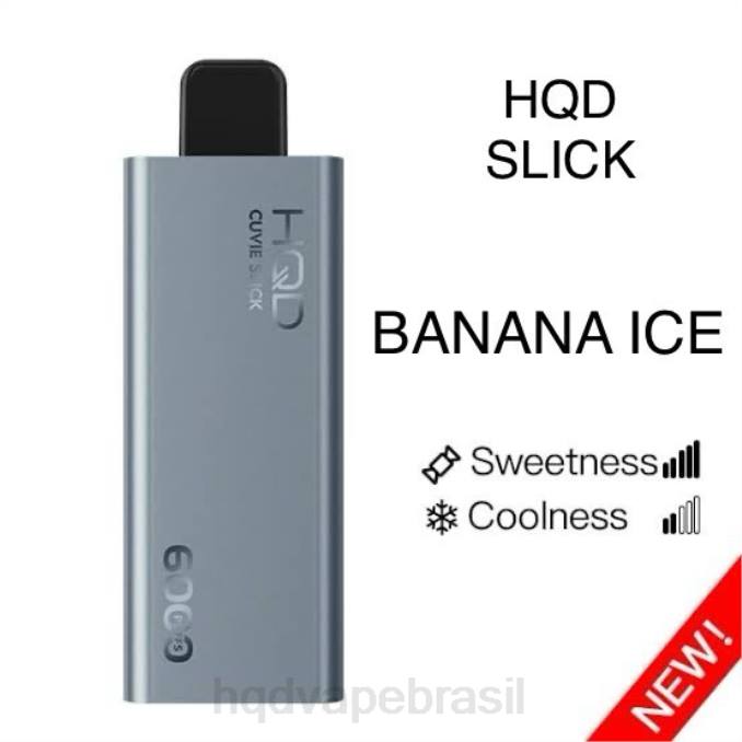 gelo de banana escorregadio
