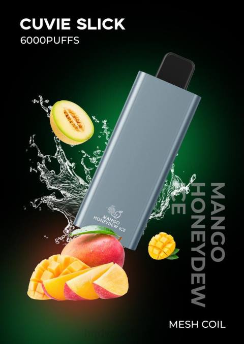 HQD CUVIE SLICK 6.000 baforadas melada de manga lisa DHNL34 | HQD BRASIL