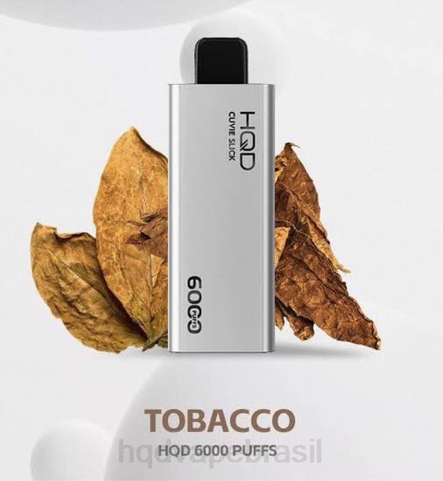 HQD CUVIE SLICK 6.000 baforadas tabaco liso DHNL40 | HQD VAPE SALE