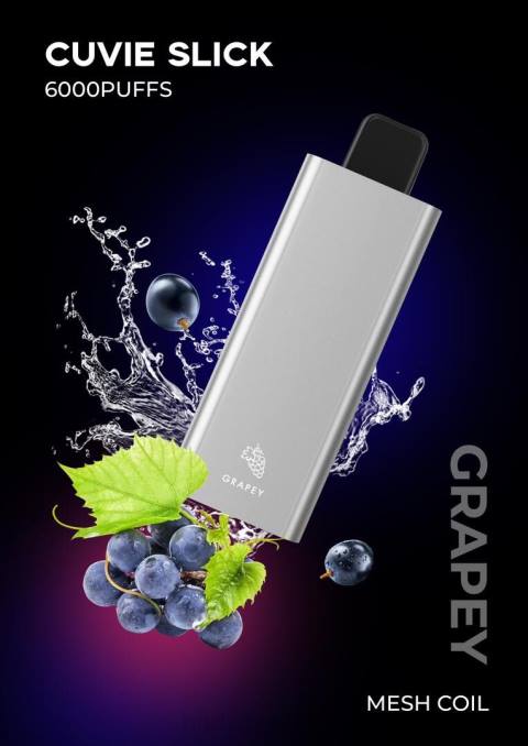 HQD CUVIE SLICK 6.000 baforadas uva lisa DHNL36 | HQD VAPE SABORES