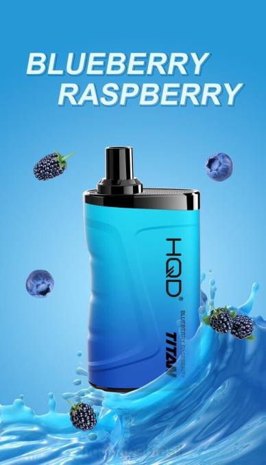 HQD TITAN 7.000 baforadas framboesa mirtilo DHNL10 | HQD VAPE SALE