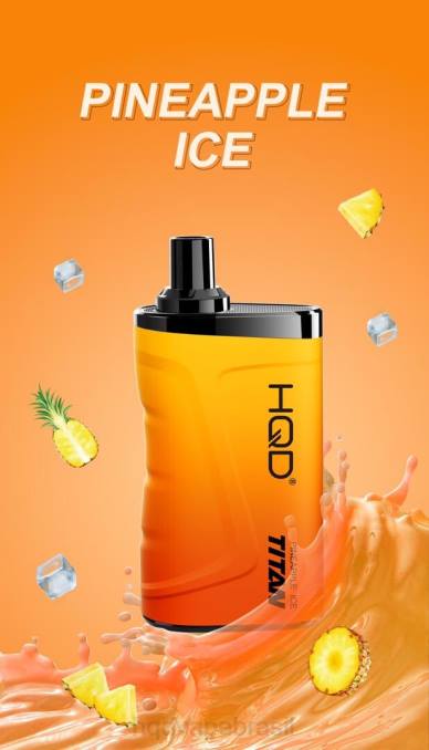 HQD TITAN 7.000 baforadas gelo de abacaxi DHNL3 | HQD BRAZIL
