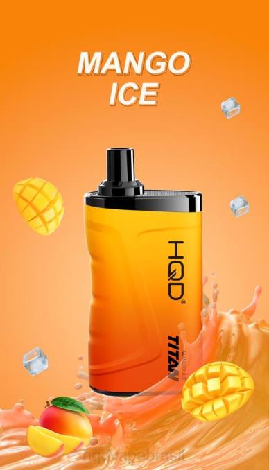 HQD TITAN 7.000 baforadas gelo de manga DHNL11 | HQD VAPE BRASIL