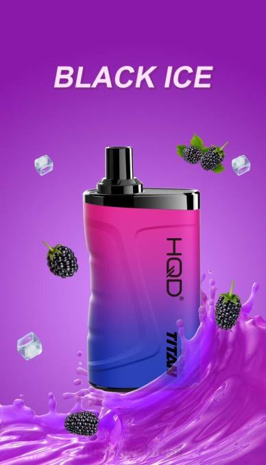 HQD TITAN 7.000 baforadas gelo preto DHNL14 | HQD BRASIL