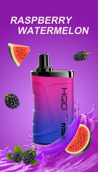 HQD TITAN 7.000 baforadas melancia de framboesa DHNL19 | VAPORIZADOR HQD