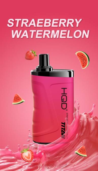 HQD TITAN 7.000 baforadas melancia morango DHNL9 | VAPORIZADOR HQD