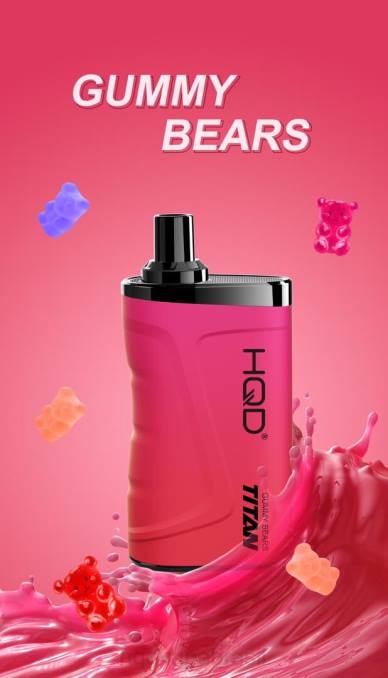 HQD TITAN 7.000 baforadas ursinhos de goma DHNL18 | CIGARRO HQD