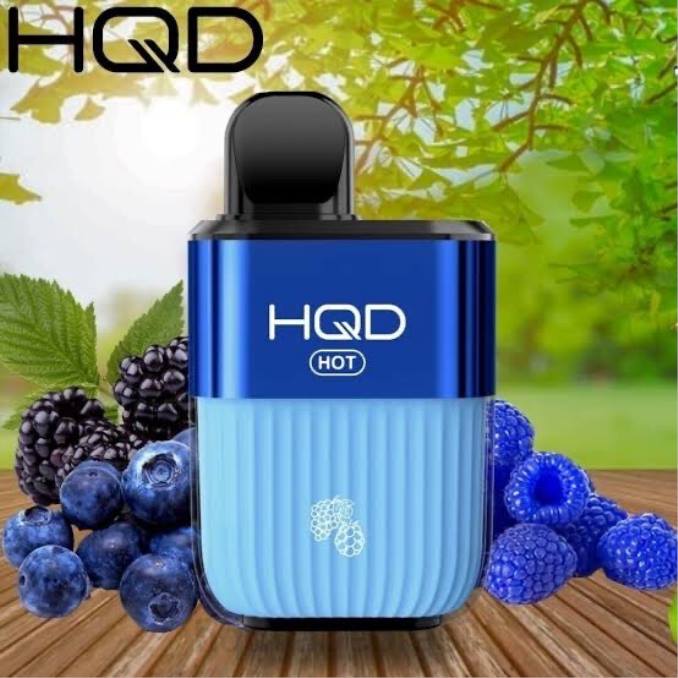 HQD HOT 5.000 baforadas Amoras frescas DHNL68 | CIGARRO HQD