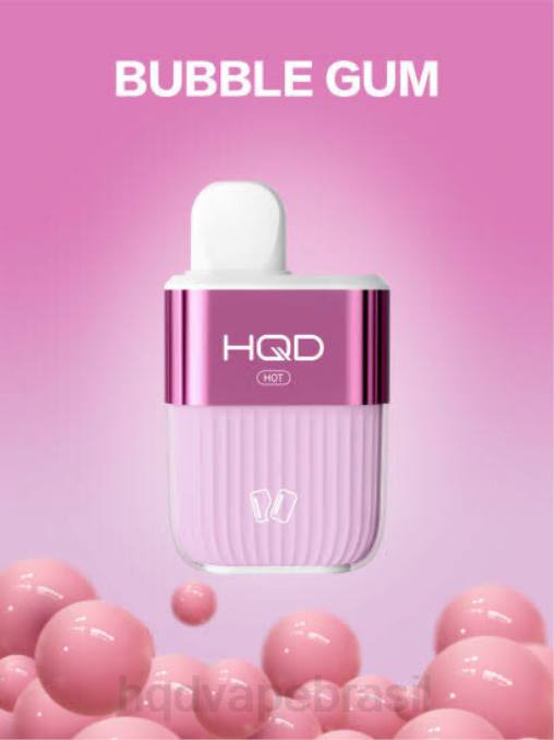 HQD HOT 5.000 baforadas Chiclete DHNL56 | HQD VAPE SABORES
