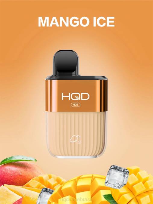 HQD HOT 5.000 baforadas gelo de manga DHNL64 | HQD BRASIL